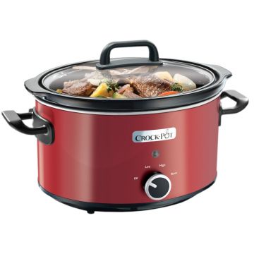 Slow cooker Crock-Pot SCV400RD-050, 210 W, 3.5 l, Rosu