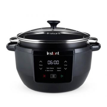 Slow cooker Instant Pot Slow Cooker Superior 7L, 800 W, 4 functii in 1 (Negru)